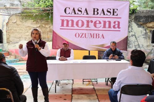La zona de volcanes es territorio de la 4T: LuzMa Hernández 